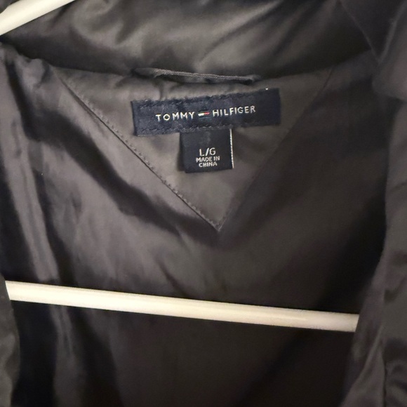 Tommy Hilfiger Women’s Quilted Field Utility Jacket Gray Size Large - Picture 3 of 6